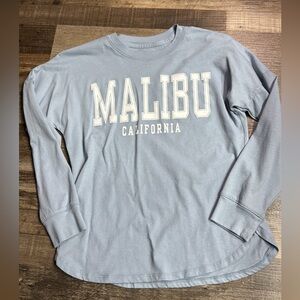 Abercrombie Kids “Malibu California” Long Sleeve Tee – Girls Size 9/